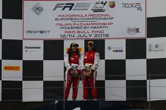 Amna Al Qubaisi (Abu Dhabi Racing,Tatuus F.4 T014 Abarth #88) Hamda Al Qubaisi (Abu Dhabi Racing,Tatuus F.4 T014 Abarth #78), ITALIAN F.4 CHAMPIONSHIP