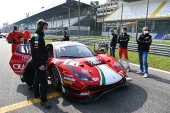 Roda Giorgio Rovera Alessio, Ferrari 488 GT3 #71, AF Corse, CAMPIONATO ITALIANO GRAN TURISMO
