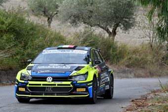 Re Alessandro Menchini Marco, Volkswagen Polo R5 #4, Gass Racing, CAMPIONATO ITALIANO ASSOLUTO RALLY SPARCO