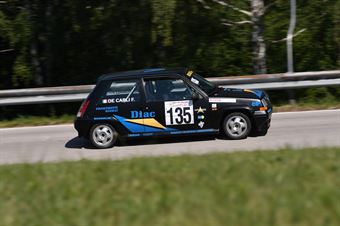 Federico De Carli (Antares Motorsport, Renault 5 GTT #135), CAMPIONATO ITALIANO VELOCITÀ MONTAGNA
