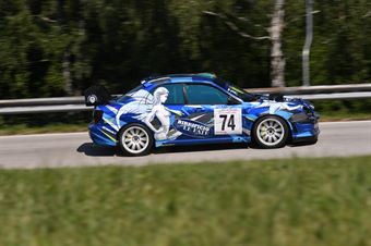 Federico Leoni (Gaetani Racing, Subaru Impreza STI #74), CAMPIONATO ITALIANO VELOCITÀ MONTAGNA