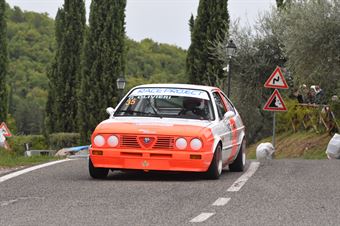 Olivieri Giampiero (Scuderia Bologna Squadra Corse, A.R. Alfadud Sprint veloce #35), CAMPIONATO ITALIANO VEL. SALITA AUTO STORICHE