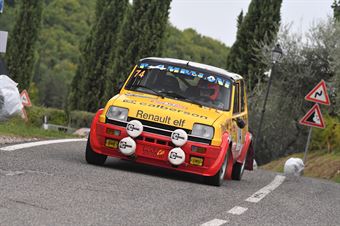 Casagli Luigi ( Piloti Senesi, Renault 5 Alpine #74), CAMPIONATO ITALIANO VEL. SALITA AUTO STORICHE