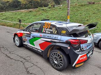  Corrado Fontana Nicola Arena, Hyundai i20 WRC #301, BLUTHUNDER RACING ITALY, COPPA RALLY DI ZONA