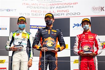 Race 2 Main Podium, ITALIAN F.4 CHAMPIONSHIP