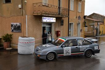 Bentivogli Bruno,Musselli Salvatore(Sierra Cosworth,Team Bassano,#14), CAMPIONATO ITALIANO RALLY AUTO STORICHE