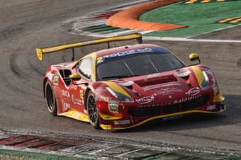 Gai Stefano Zampieri Daniel, Ferrari 488 GT3 PRO Evo #27, Scuderia Baldini 27, CAMPIONATO ITALIANO GRAN TURISMO