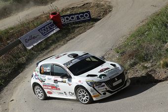 Lucchesi Jr, Titti Ghilardi (Peugeot 208 Rally 4 R2C #30, Hp Sport Srl), CAMPIONATO ITALIANO ASSOLUTO RALLY SPARCO