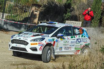 Giorgio Cogni Gabriele Zanni, Ford Fiesta Rally4 #83, CAMPIONATO ITALIANO ASSOLUTO RALLY SPARCO