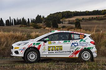 Roberto Dapra Fabio Andrian, Ford Fiesta Rally4 #82, CAMPIONATO ITALIANO ASSOLUTO RALLY SPARCO