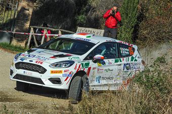 Marcel Porliod Andre Perrin, Ford Fiesta Rally4 #85, CAMPIONATO ITALIANO ASSOLUTO RALLY SPARCO