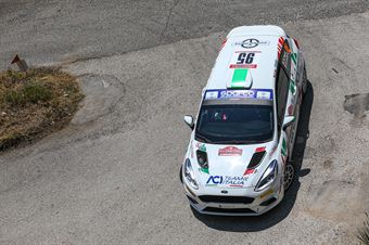 Roberto Daprà Chiara Lombardi, Ford Fiesta RC4 #95, CAMPIONATO ITALIANO ASSOLUTO RALLY SPARCO