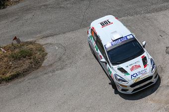 Francesco Lovati  Giacomo Ciucci, Ford Fiesta RC4 #100, CAMPIONATO ITALIANO ASSOLUTO RALLY SPARCO