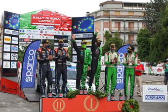 Premiazione ERC, CAMPIONATO ITALIANO ASSOLUTO RALLY SPARCO