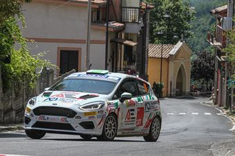 Davide Porta Andrea Segir, Ford Fiesta RC4 #99, CAMPIONATO ITALIANO ASSOLUTO RALLY SPARCO