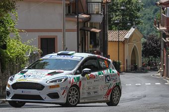 Mattia Vita Massimiliano Bosi, Ford Fiesta RC4 #93, CAMPIONATO ITALIANO ASSOLUTO RALLY SPARCO