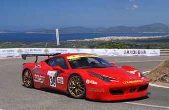 Michele Mancin ( Gaetani Racing , Ferrari 458 Challenge #39), CAMPIONATO ITALIANO VELOCITÀ MONTAGNA