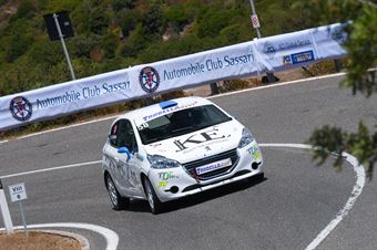 Deriu Antonio ( Top Drivers Team , Peugeot 208 #58), CAMPIONATO ITALIANO VELOCITÀ MONTAGNA