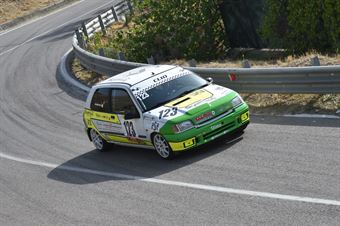 Sciortino Gianluca ( Caltanissetta Corse, Renault Clio #123), CAMPIONATO ITALIANO VELOCITÀ MONTAGNA