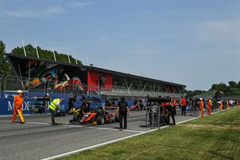 Starting grid race 1, ITALIAN F.4 CHAMPIONSHIP