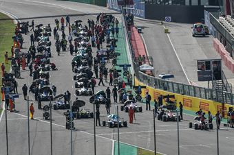 Starting grid race 3, ITALIAN F.4 CHAMPIONSHIP