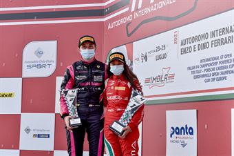 Women podium race 3 , ITALIAN F.4 CHAMPIONSHIP