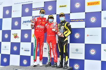 Rookie podium race 1, ITALIAN F.4 CHAMPIONSHIP
