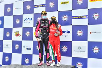 Women podium race 1, ITALIAN F.4 CHAMPIONSHIP
