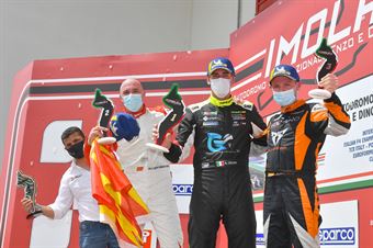 Podium TCR race 1, TCR ITALY TOURING CAR CHAMPIONSHIP 