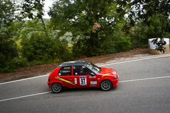 Francesco Cervelli (New Generation Racing, Peugeot 106, #97), TROFEO ITALIANO VELOCITÀ MONTAGNA