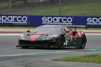 Agostini Riccardo Vebster Daniel, Ferrari 488 GT3 Evo GT3 PRO Easy Race #3   Free practice , ITALIAN GRAN TURISMO CHAMPIONSHIP