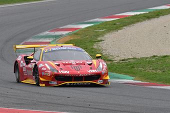 Di Amato Daniele Urcera Jose Manuel, Ferrari 488 GT3 Evo GT3 PRO Scuderia Baldini 27 #27   Free practice , CAMPIONATO ITALIANO GRAN TURISMO