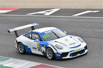 Di Leo Enrico Poppy, Porsche 991 GT3 GTCUP AM AB Motorsport #302   Free practice , CAMPIONATO ITALIANO GRAN TURISMO