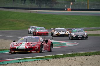 Han Huilin Leo Gai Stefano, Ferrari 488 GT3 Evo GT3 PRO AM AF Corse #39   Race 2 , ITALIAN GRAN TURISMO CHAMPIONSHIP