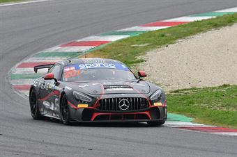 Marchetti Alessandro Schjerpen Alexander, Mercedes AMG GT4 PRO AM Nova Race #207   Free practice , ITALIAN GRAN TURISMO CHAMPIONSHIP