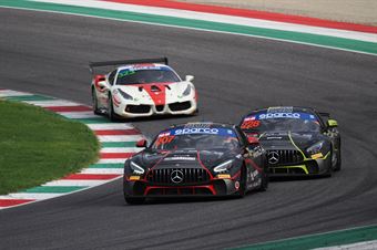 Marchetti Alessandro Schjerpen Alexander, Mercedes AMG GT4 PRO AM Nova Race #207   Race 1 , CAMPIONATO ITALIANO GRAN TURISMO