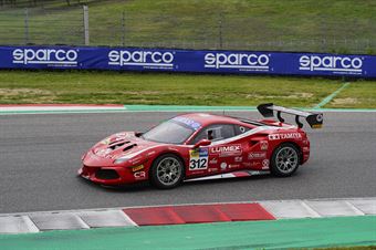 Marzialetti Giammarco Donno Eliseo, Ferrari 488 Challenge Evo GTCUP AM Best Lap #312   Free practice , ITALIAN GRAN TURISMO CHAMPIONSHIP
