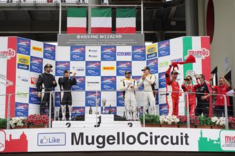 Podium GTCUP AM   Race 2 , ITALIAN GRAN TURISMO CHAMPIONSHIP
