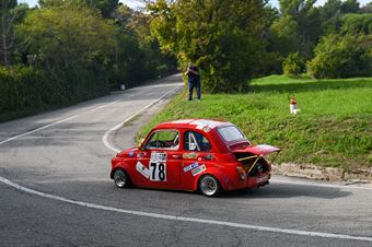 Alessandro Pieroni (Enro Competition, (Fiat Giannini 650 NP, #78), CAMPIONATO ITALIANO VEL. SALITA AUTO STORICHE