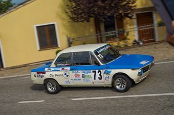 Roberto Domenichelli (Enro Competition, BMW 1602, #73), CAMPIONATO ITALIANO VEL. SALITA AUTO STORICHE