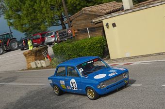 Manolo Campetti (Fiat 128, #33), CAMPIONATO ITALIANO VEL. SALITA AUTO STORICHE