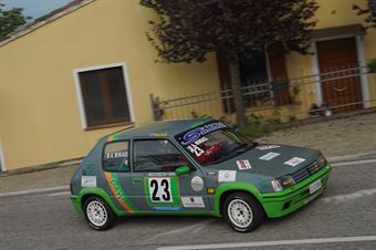 Antonio Miniaci (Cosenza Corse, Peuget 205 Rallye, #23), CAMPIONATO ITALIANO VEL. SALITA AUTO STORICHE