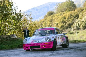 Lucio DA ZANCHE Daniele DE LUIS, Porsche 911 Carrera RS #19, CAMPIONATO ITALIANO RALLY AUTO STORICHE