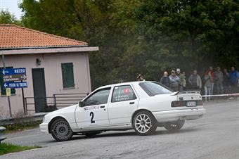 Mats MYRSELL Esko JUNTTILA, Ford Sierra RS Cosworth 4x4 #2, CAMPIONATO ITALIANO RALLY AUTO STORICHE