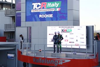 PODIO ROOKIE RACE 1 , TCR ITALY TOURING CAR CHAMPIONSHIP 