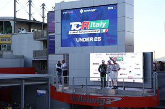 PODIO UNDER 25 RACE 1 , TCR ITALY TOURING CAR CHAMPIONSHIP 