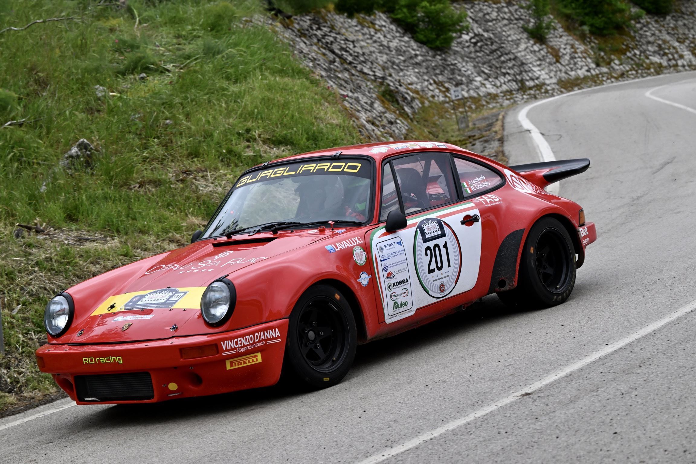 CAMPIONATO ITALIANO RALLY AUTO STORICHE - Lombardo - Consiglio, Porsche 911  Carrera vincono la Targa Florio Historic Rally